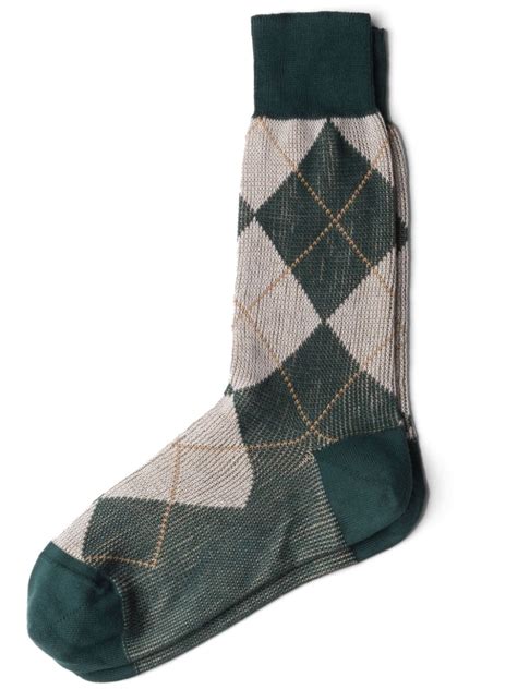 prada argyle socks|Forest Green Argyle Cotton Socks .